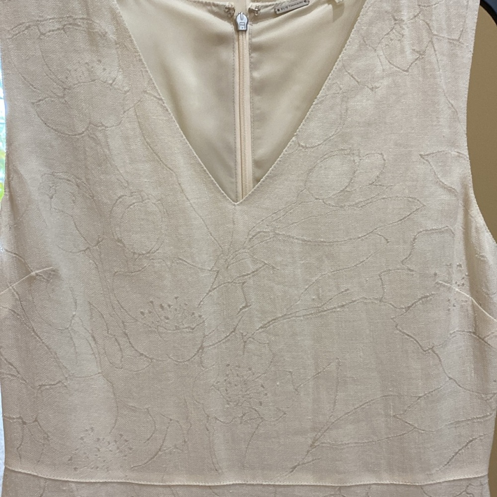 Ellie Tahari off white dress size 6 - Picture 2 of 4